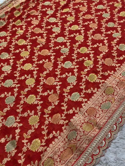 Khaddi Georgette & Bandhej Sarees