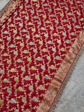 Pink Khaddi Georgette Banarasi Silk Saree