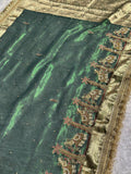 Rajasi Green Banarasi Silk Saree - RV Couture 24