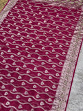 Rajnandini Pink Banarasi Silk Saree - RV Couture 24
