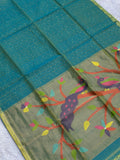 Sky Blue Jamdani Saree - RV Couture 24