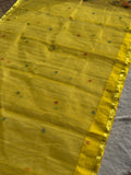 Yellow Jamdani Saree - RV Couture 24