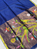 Blue Jamdani Saree - RV Couture 24