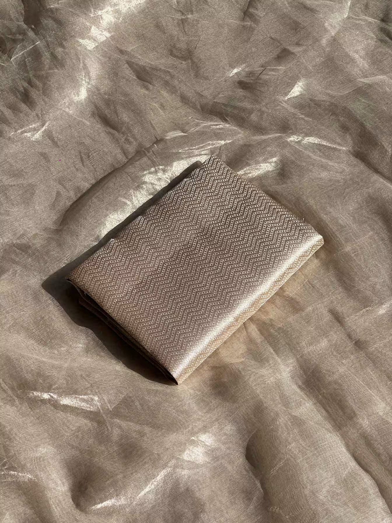 Paramparik Jari Silver Banarasi Silk Saree - RV Couture 24