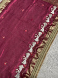 Rajhans Pink Banarasi Silk Saree - RV Couture 24
