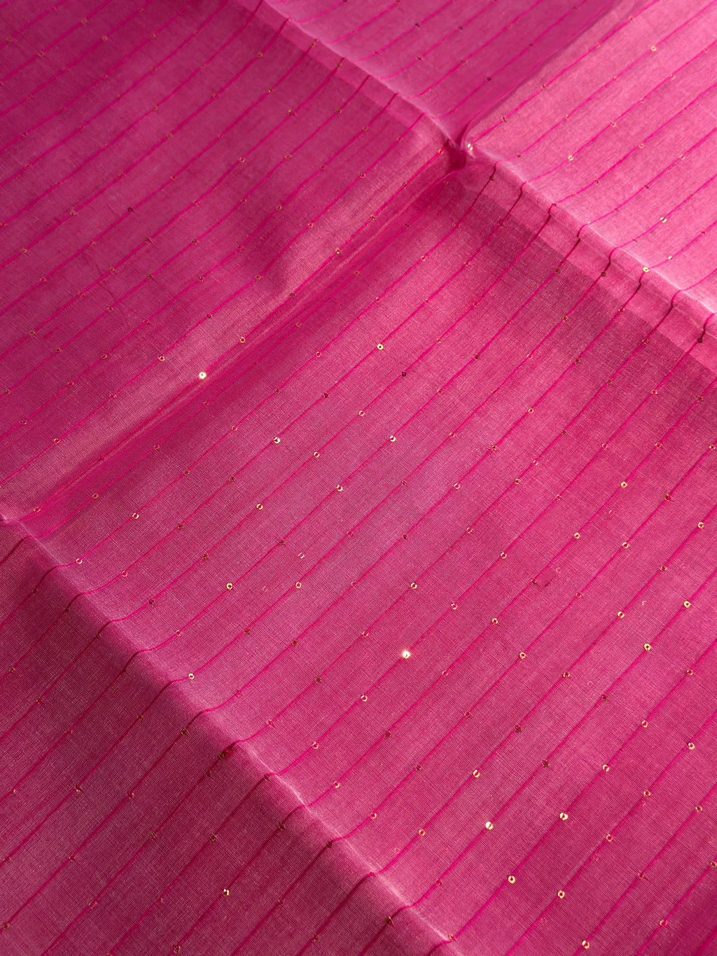 Pink Jamdani Saree with Peacock Motif - RV Couture 24
