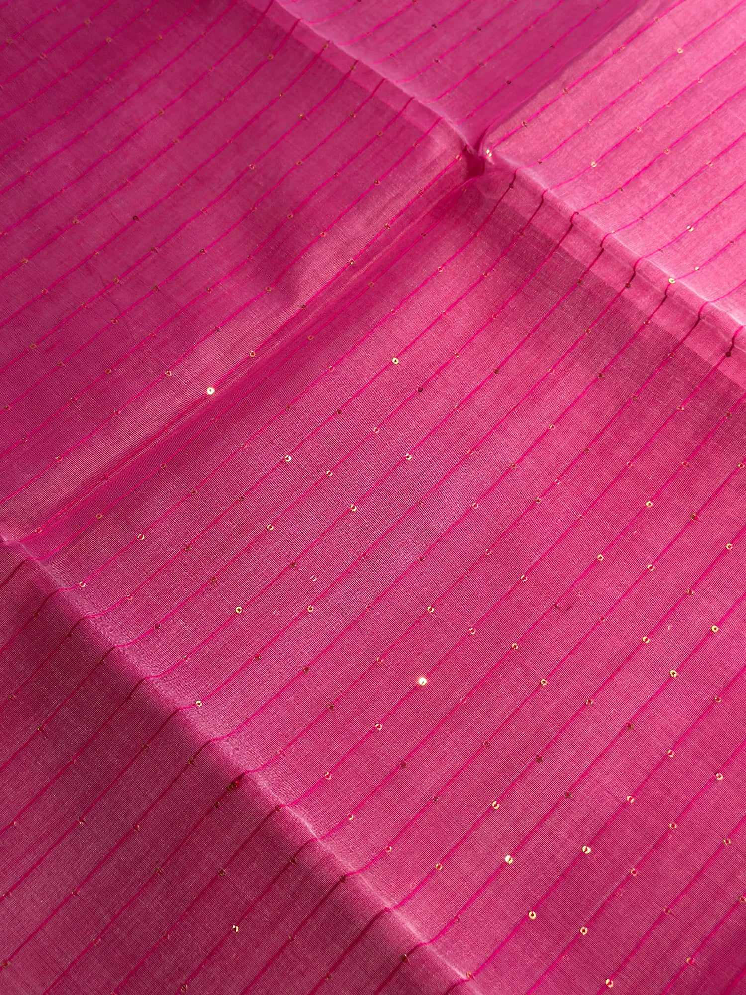 Pink Jamdani Saree with Peacock Motif - RV Couture 24