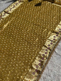 Rajkanak Yellow Banarasi Silk Saree - RV Couture 24