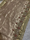 Kanchan Golden Banarasi Silk Saree - RV Couture 24