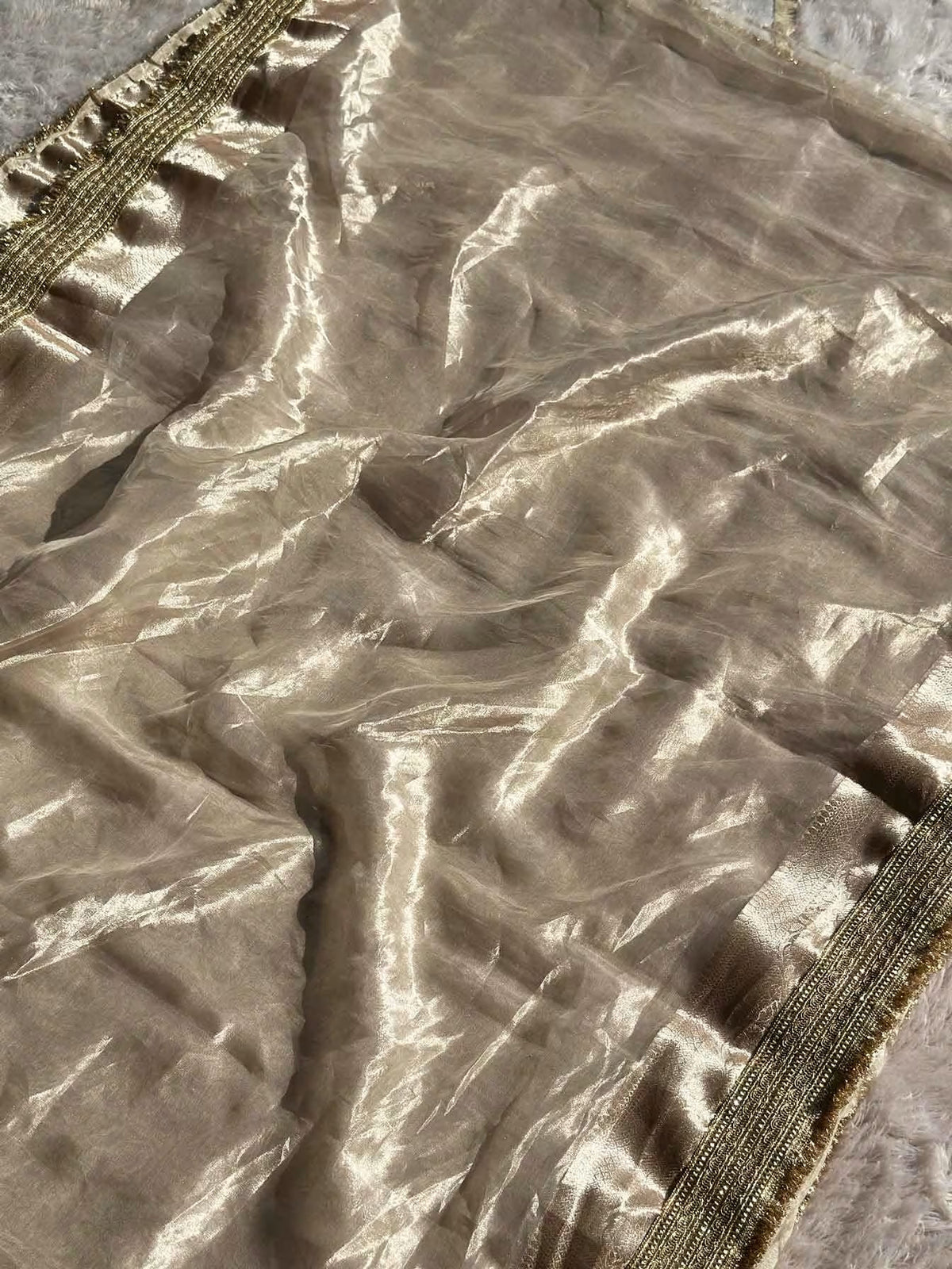 Paramparik Jari Silver Banarasi Silk Saree - RV Couture 24