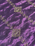 Mohini Purple Banarasi Silk Saree - RV Couture 24